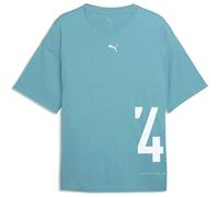 Puma M Graphic Oversized Tee baltic sea blue (46) L