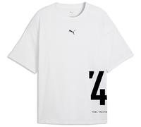 PUMA Herren Shirt M GRAPHIC OVERSIZED TEE (528528) XL PUMA White