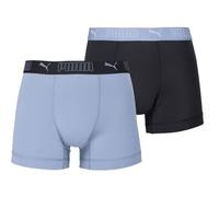 Puma M SPORT MICROFIBER BOXERS 2P Herren Boxershorts, hellblau, größe L