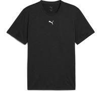 Puma M TAD Essentials Heather CAT Tee (CF Small Cat) puma black heather (01) XXL
