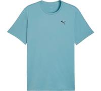 Puma M TAD ESSENTIALS SOLID CAT TEE Herren T-Shirt, hellblau, größe XL