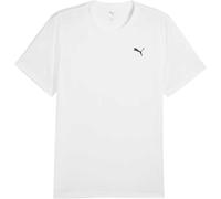 PUMA M TAD ESSENTIALS SOLID CAT TEE (LC small cat) Herren / PUMA WHITE /