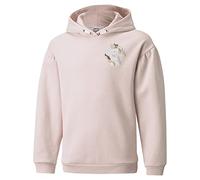 PUMA Mädchen Alpha Hoodie FL G Sweatshirt, Lotus, 8 años