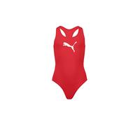 PUMA Mädchen Swimsuit Badebekleidung, Rot, 152 EU