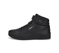 Puma Mädchen-Sneaker Carina 2.0 Mid Jr Schwarz/Dark Shadow Größe 39