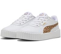 PUMA Carina 3.0 Animal Sneaker Mädchen 02 - PUMA white/light sand/PUMA gold 32