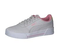 PUMA Carina L Jr Sneaker, Nimbus Cloud-Peony, 38 EU