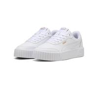 PUMA Carina Mia Sneaker Mädchen 02 - PUMA white/PUMA gold 38