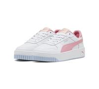 Puma Mädchen Carina Street Jr Sneaker, Puma White Pinkscape Exotic Red, 38 EU