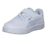 PUMA Mädchen Caven 2.0 Holo Ac+ Ps Sneaker, Puma White Mauve Mist Puma Silver, 33 EU