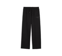 PUMA Mädchen Class Fleecehose mit geradem Bein 140, Black