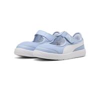 Puma Courtflex v3 Lina V Sneakers Kinder Schuhe | Haute Tropic/White | Größe: 33 Blue