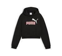 PUMA Essentials 2 Color No.1 Logo? French Terry Cropped Hoodie Mädchen 01 - PUMA black 164