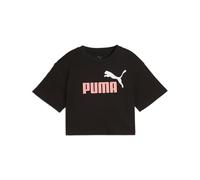 PUMA Essentials 2 Color No.1 Logo? Cropped T-Shirt Mädchen 01 - PUMA black 152