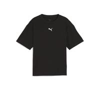 PUMA Mädchen ESS Boxy Tee G T-Shirts, PUMA Black, 176