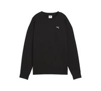 Puma Damen ESS Elevated Comfort Crew Sweatshirt schwarz S