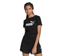 PUMA Mädchen Ess Logo Tee G T-shirt, Puma Black, 104 EU