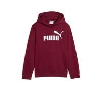 Hoodie PUMA "ESS No. 1 Logo Fleece-Hoodie Mädchen", Mädchen, Gr. 140, garnet glow rot, Obermaterial: 66% Baumwolle, 34% Polyester. Kapuzenfutter: 100% Baumwolle. Rippe: 97% Baumwolle, 3% Elasthan, nor