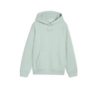 Puma Essentials Script FL Mädchen Kapuzensweater, grün 164