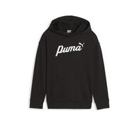 Puma Kinder Kapuzensweat ESS Script Hoodie TR – Schwarz – Gr. 140