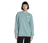PUMA Mädchen ESS Small No. 1 Logo Relaxed Crew TR Hooded Sweatshirt, Green Moon, S
