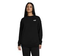 PUMA Mädchen ESS Small No. 1 Logo Relaxed Crew TR Hooded Sweatshirt, PUMA Black, XXL