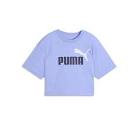 PUMA Mädchen Essentials 2 Colour No. 1 Logo Kurzes T-Shirt 164, Intense Lavender Purple
