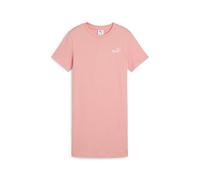 PUMA Mädchen Essentials Small No. 1 Logo Kurzärmliges Kleid 128, Pink Fruit