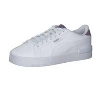 PUMA Mädchen Jada Bioluminescence Jr Sneaker, Puma White Puma White Puma Silver, 38.5 EU