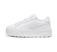 PUMA Mädchen Karmen II Sneakers 37.5, White Silver Metallic