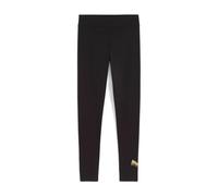 Puma Mädchen Leggings ESS METALLIC G 689102-51 152 PUMA Black-Metallic gold