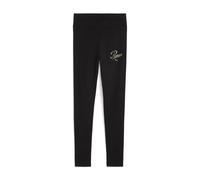 Puma Mädchen Leggings ESS SCRIPT High-Waist G 689254-01 128 PUMA Black