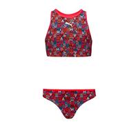 PUMA Mädchen Printed Bikini Set, Multicolor, 164 EU