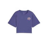 Puma Mädchen Puma Class Tee G T-Shirts, Blue Crystal,