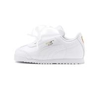Puma Mädchen Roma Heart Patent Inf Sneaker, Weiß White 01