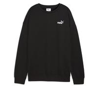 PUMA Mädchen Small No. 1 Logo Relaxed Crew FL Sweatshirt, Puma Schwarz, 158 EU