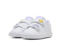 PUMA Mädchen Smash 3.0 Badges Sneakers 26, White Light Lavender Purple