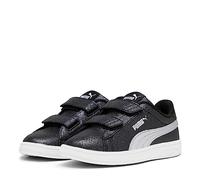 Puma Mädchen Sneaker Smash 3.0 Glitz Glam V PS 394686-03 33 Puma Black-Puma Silver-White