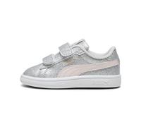 Puma Sneaker Smash 3.0 Glitz Glam – Klettverschluss, SOFTFOAM+ – Mädchen Gr. 23 Rosa