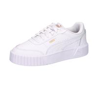 Puma Mädchen Sneaker Carina Mia Jr 403746-02 38 Puma White-Puma Gold