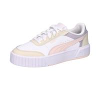 Puma Mädchen Sneaker Carina Mia Jr 403746-03 38.5 Puma White-Jasmine Flower-Snow
