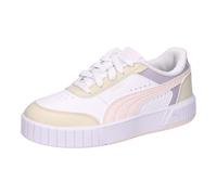 PUMA Carina MIA PS Sneaker, White-Jasmine Flower-Alpine Snow, 23 EU
