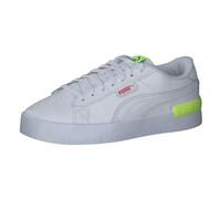 Puma Mädchen Sneaker Jada Jr 381990-11 38 Puma White-Yellow Alert-Victoria Blue-High Risk Red