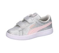 Puma Mädchen Sneaker Smash 3.0 Glitz Glam V PS 394686-02 28 Glacial Gray-Frosty Pink