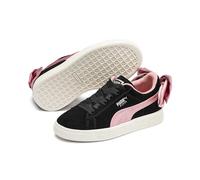 Puma Mädchen Suede Bow Ac Ps Sneaker, Mehrfarbig Black-Bridal Rose 18
