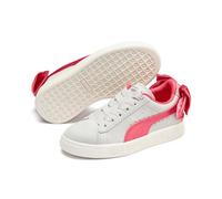 Puma Mädchen Suede Bow Ac Ps Sneaker, Mehrfarbig (Gray Violet-Calypso Coral 20)