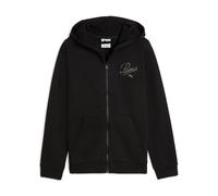 Puma Mädchen Sweatjacke ESS SCRIPT Full-Zip Hoodie FL G 689253-01 176 PUMA Black