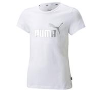Puma Essential Logo T-Shirt Kids Shirt weiss 140