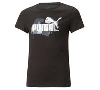 Puma Mädchen T-Shirt ESS+ STREET ART Logo G 673506-01 140 Puma Black