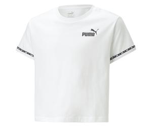 Puma Mädchen T-Shirt Power Tape Tee G 673544-02 140 Puma White